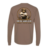 Got Em LS Tee, Espresso - Southern Grace Boutique 