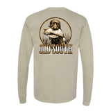 Got Em LS Tee, Sandstone - Southern Grace Boutique 