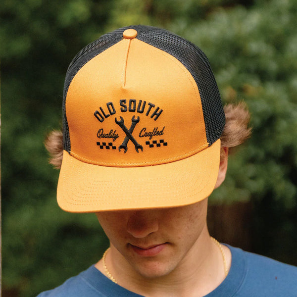Wrench Hat Brown/Black - Southern Grace Boutique 