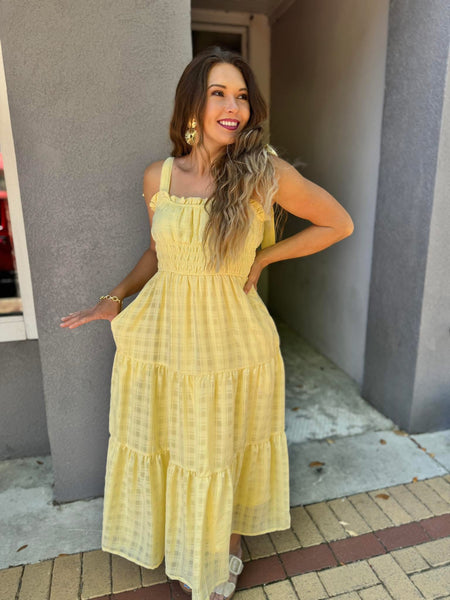 Allie Tiered Dress - Southern Grace Boutique 