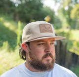 Single Antler Patch Hat , Khaki