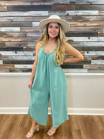 Pocketed Jumpsuit - Southern Grace Boutique 