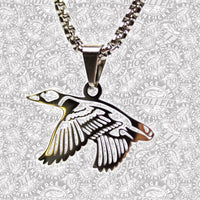 Landing duck- Stainless Steel Necklace